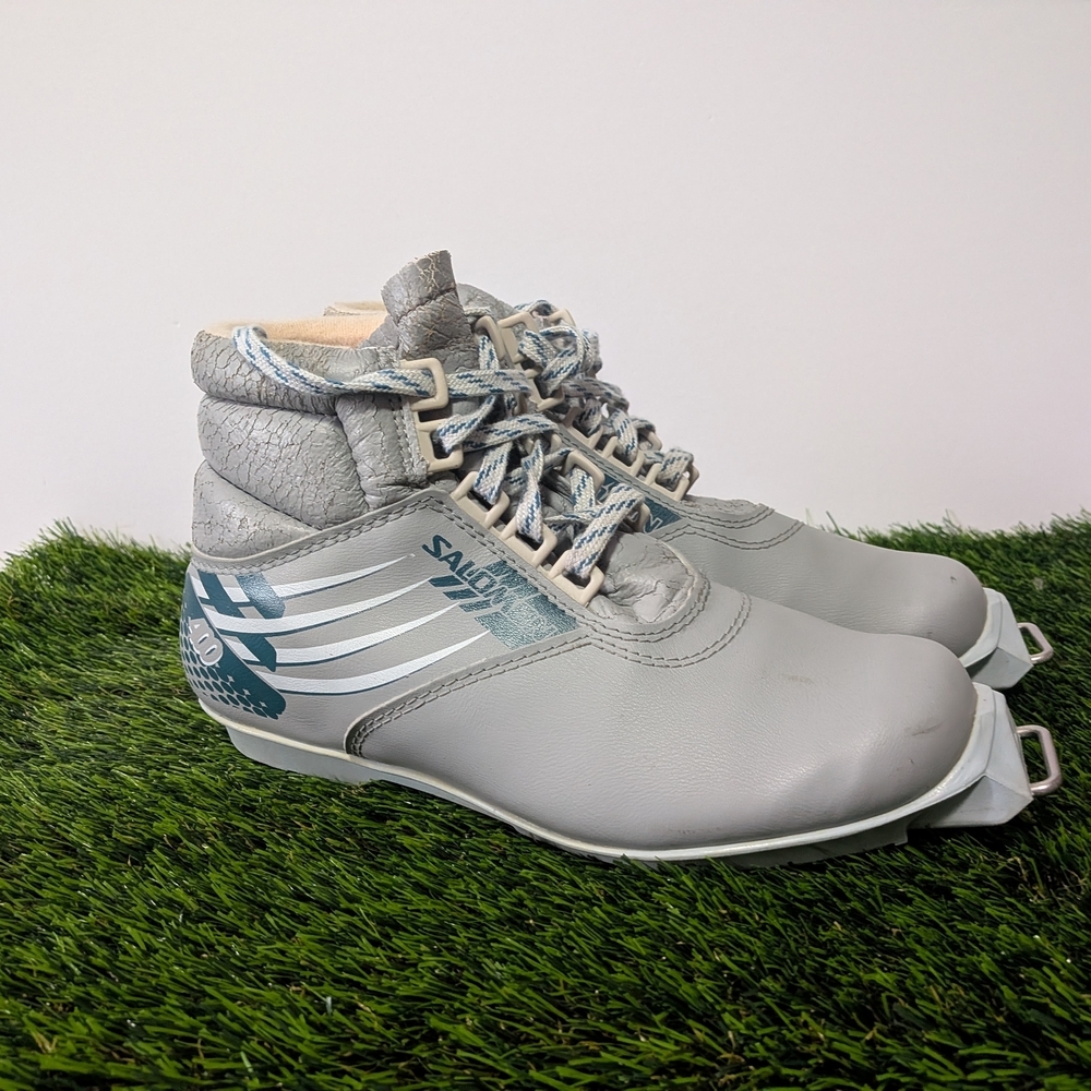 Salomon Grey Cross-Country Ski Boots